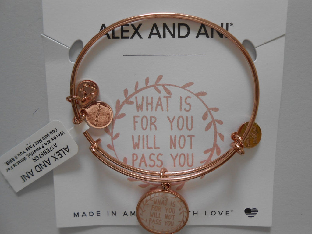 Alex and Ani Words are Powerful Bangle Bracelet