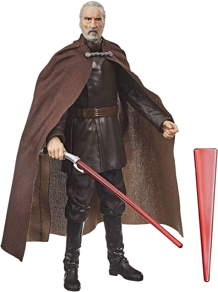 STAR WARS The Black Seriescount Dooku Toy 6" Scale Attack of The Clones Collectible Figure