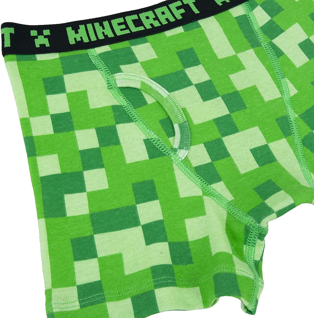 Minecraft Boys 5 Pack Boxer Briefs