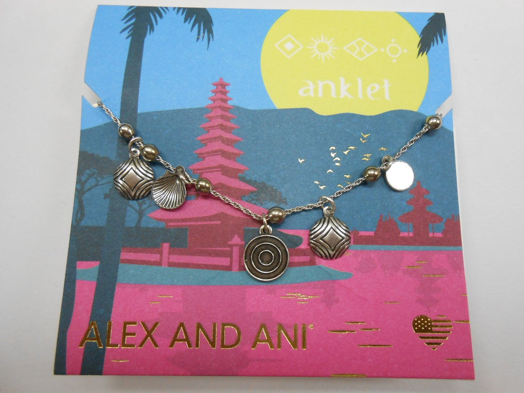 Alex and Ani Womens Summer Motifs Anklet