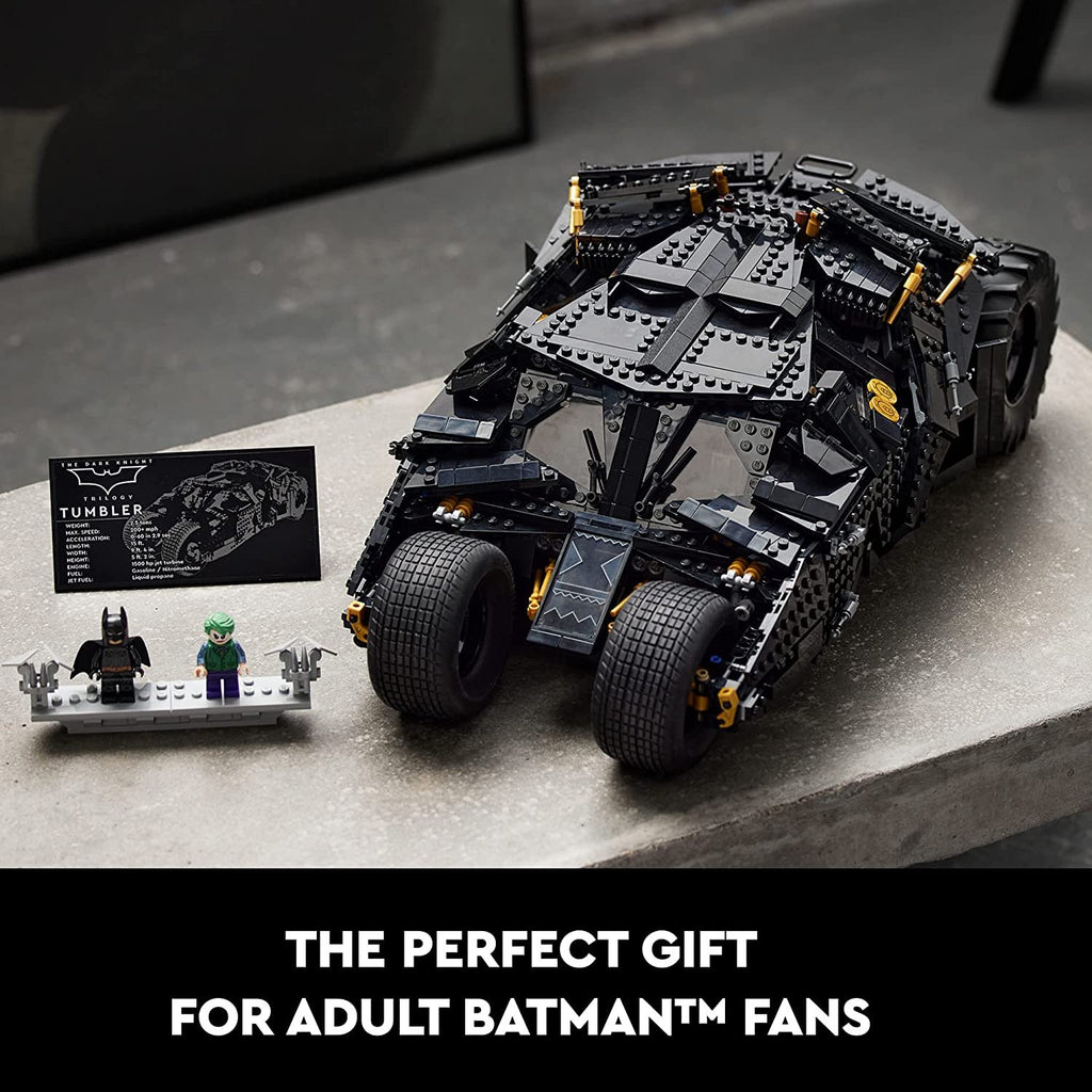 LEGO DC Batman Batmobile Tumbler 76240 Building Kit Model of The Batmobile from The Dark Knight Trilogy (2,049 Pieces)