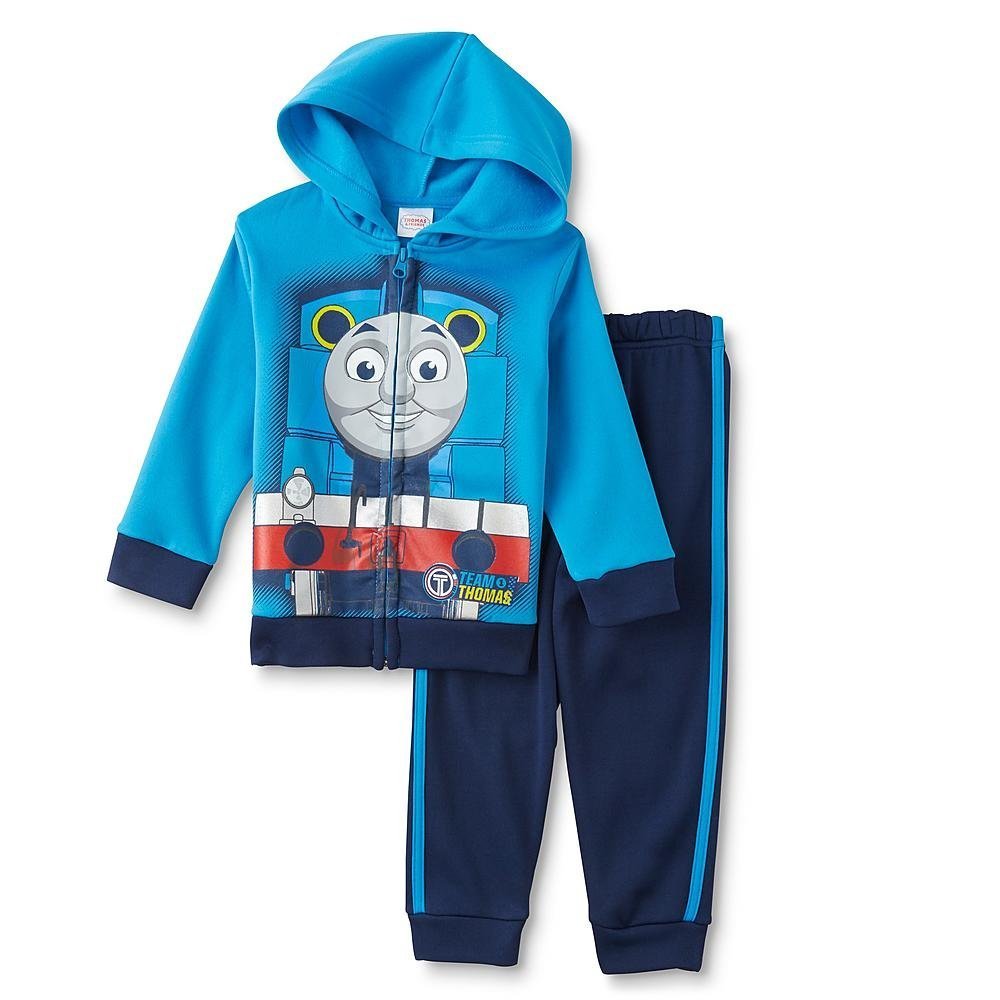 Thomas the Train Toddler Little Boys 2 Piece Fleece Hoodie Jacket & Pants