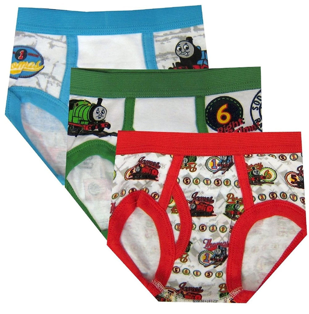 Thomas the Tank Engine and Friends 3 pack Toddler Boys Briefs for Little Boys