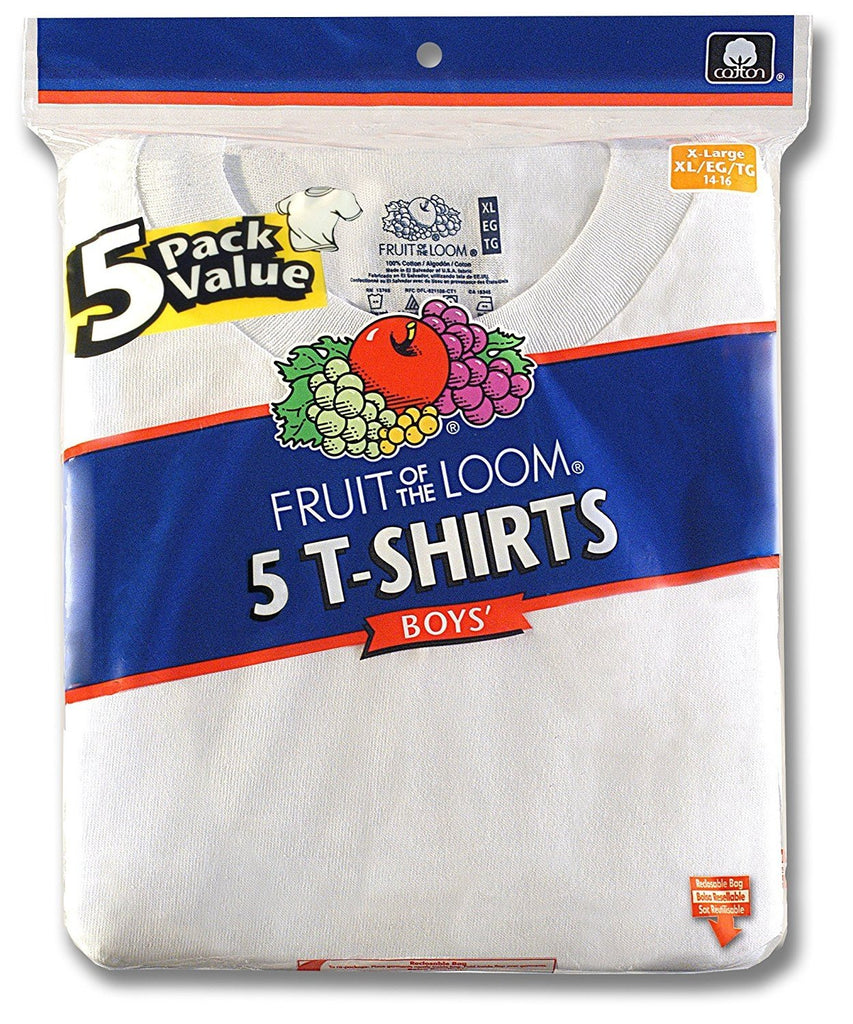 Fruit of the Loom Big Boys' Crew Neck Tee