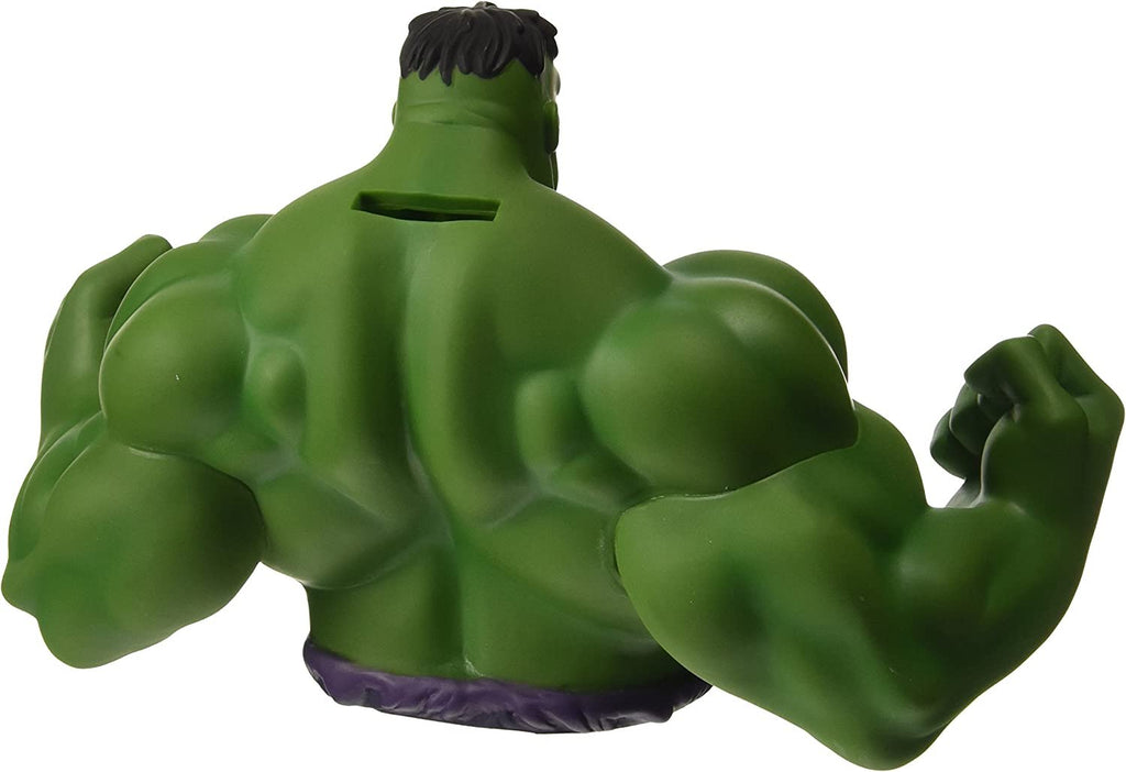 Marvel Hulk Bust Bank - Green Action Figure