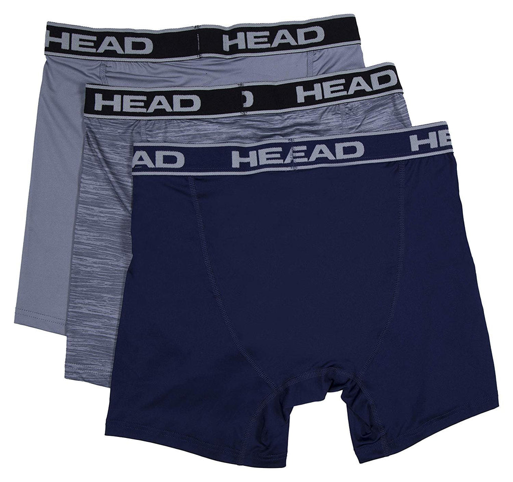 HEAD Mens Performance Underwear 3PACK Boxer Briefs