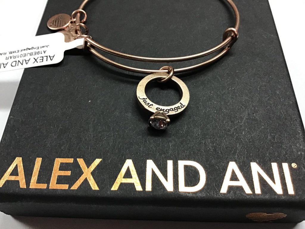 Alex and Ani Women's Just Engaged Bangle Bracelet