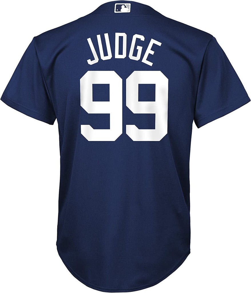 Outerstuff Aaron Judge New York Yankees #99 Alternate Navy Jersey - Kids (4-7)