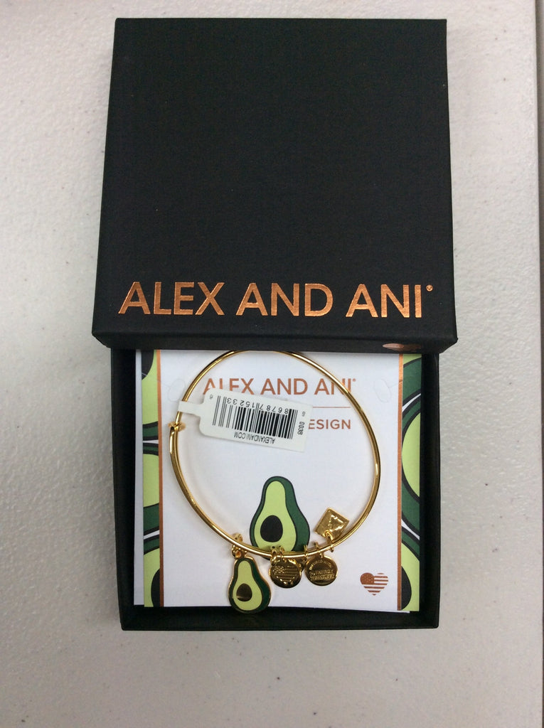 Alex and Ani Womens Charity By Design Avocado Bangle