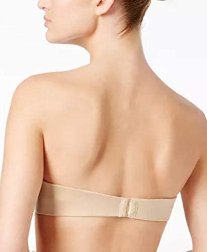 Maidenform Strapless Multi Way Push Up Bra Size 38C Beige