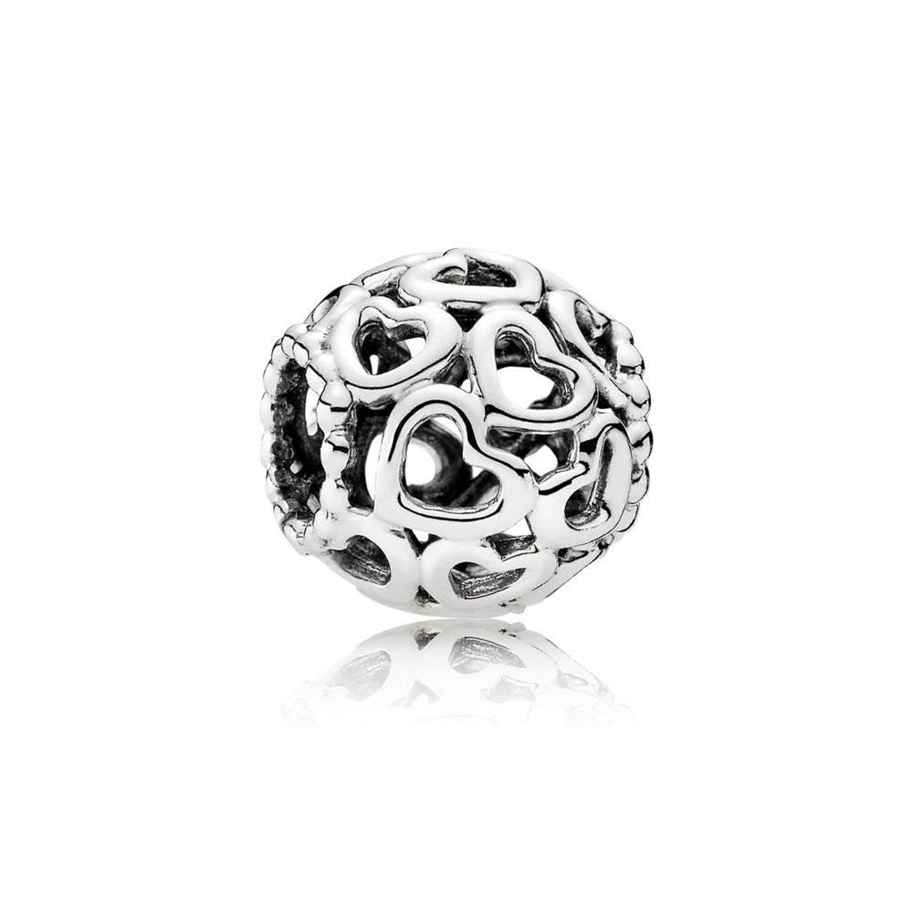 Pandora Open Your Heart Silver Charm 790964