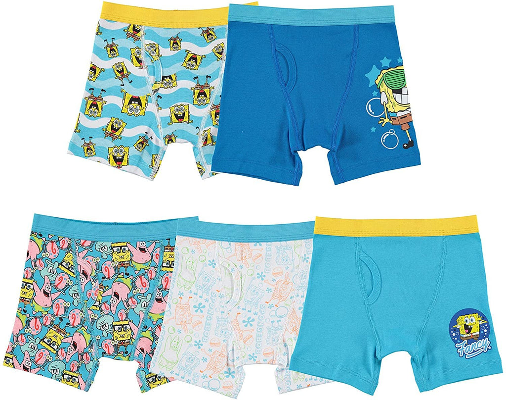 SpongeBob SquarePants Boys'  Exclusive Underwear