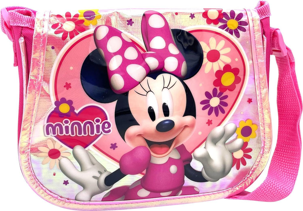 Disney and Nickelodeon Little Girl Flap Over Crossbody Purse Licensed Shoulder Bag