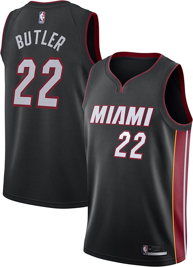 Jimmy Butler Miami Heat Black #22 Youth 8-20 Icon Edition Swingman Jersey