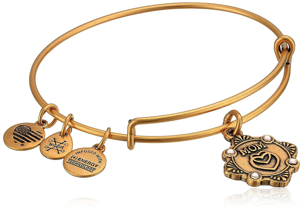 Alex and Ani Womens Because I Love You Mom III Bangle