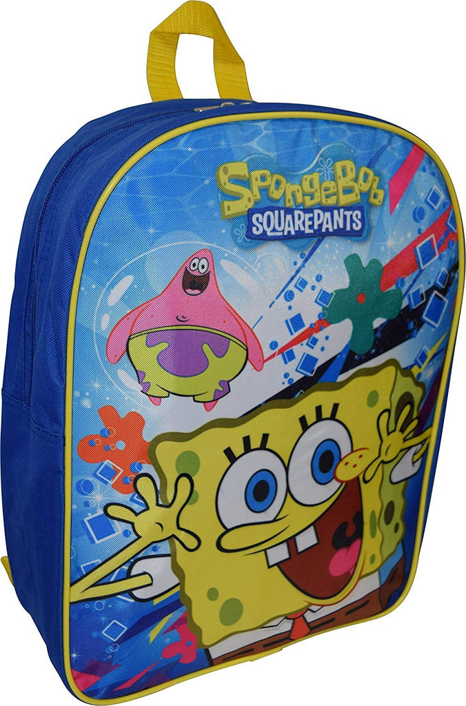 Nickelodeon Sponge Bob 15" School Bag Backpack