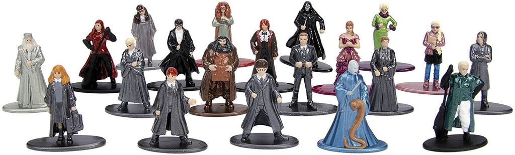 Harry Potter 1.65" Die-cast Metal Collectible Figures 20-Pack Wave 3, Toys for Kids and Adults