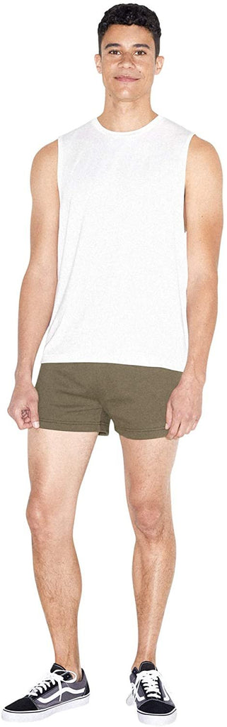 American Apparel Men's California Fleece Retro Short