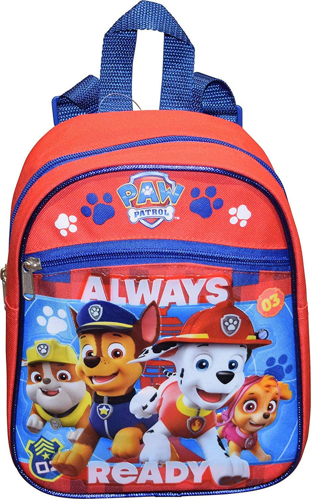 Nickelodeon Paw Patrol Boy's 10" Mini Backpack With 3D Artworks