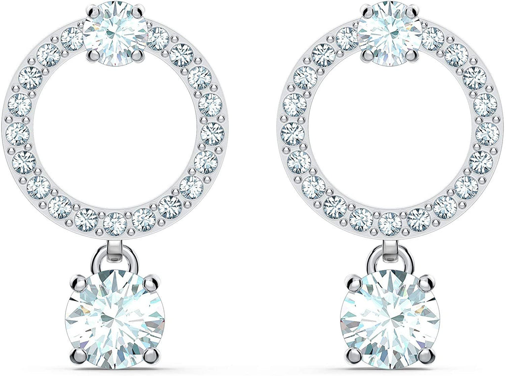 Swarovski Attract Circle Pierced Earrings