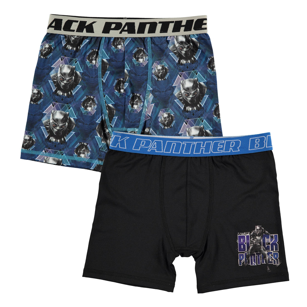 Handcraft Black Panther 2-Pack Athletic Boxer Brief Sizes 6,8,10