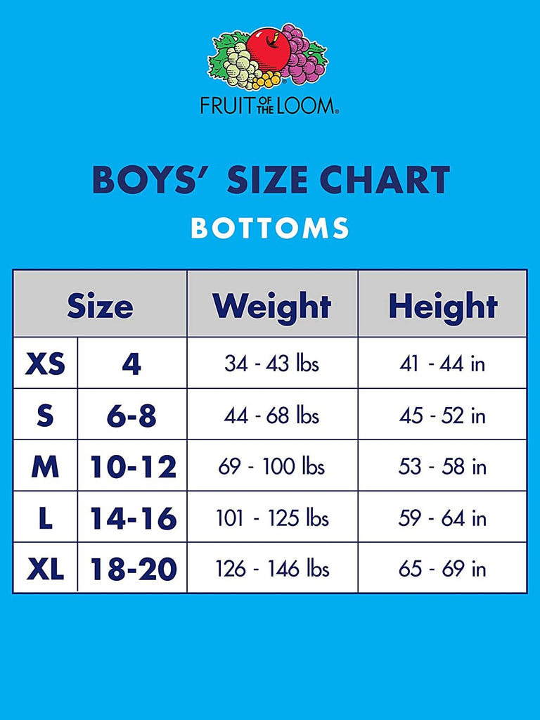 Fruit of the Loom Boys' 5 Pack Assorted Print Boxer Briefs