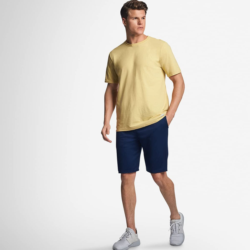 Russell Men's Essential Short-Sleeve Tee Gt Gold XL