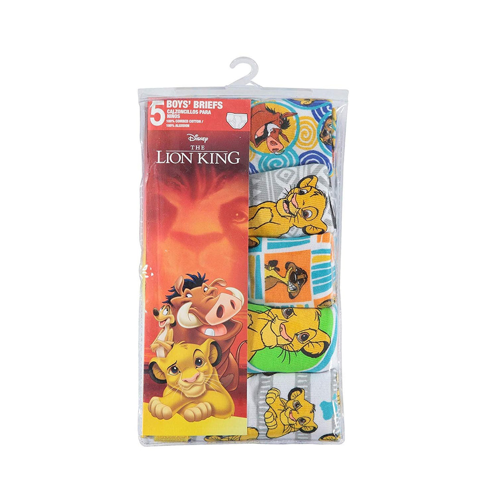 Disney Lion King 5 Pack Boys Brief