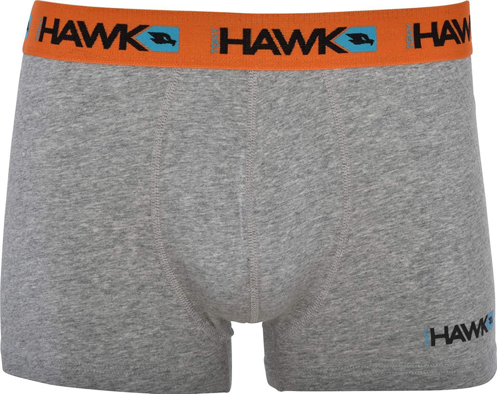 Tony Hawk Men's Boxer Briefs 8-PK Short Leg Trunk Athletic Cotton Stretch No Fly