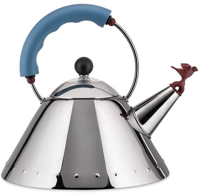 Alessi Michael Graves Kettle with Small Bird Shaped Whistle