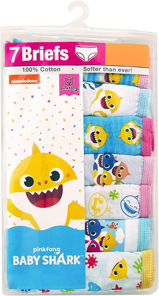 Baby Shark Big Girls Underwear Multipacks