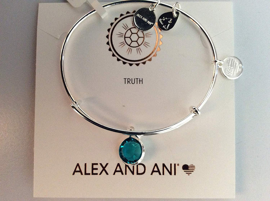 Alex and Ani December Color Code Shiny Silver NWTBC