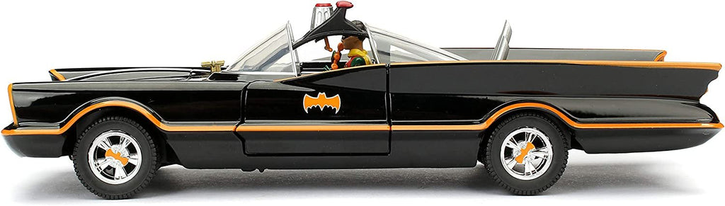 Build N'collect 1966 Classic TV Series Batmobile w/ Batman & RobinFigure 1/24 Diecast Model Kit