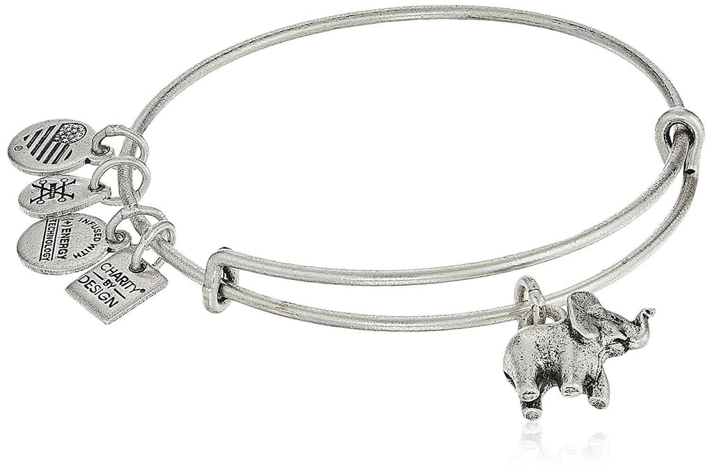 Alex and Ani Charity by Design, Elephant ii Bangle Bracelet