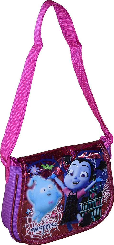 Disney Vampirina Girl's Flap Over Crossbody Purse