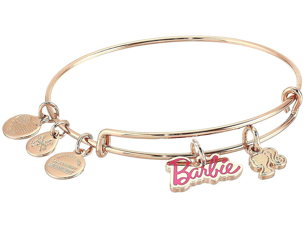 Alex and Ani Barbie Duo Charm Bangle Bracelet