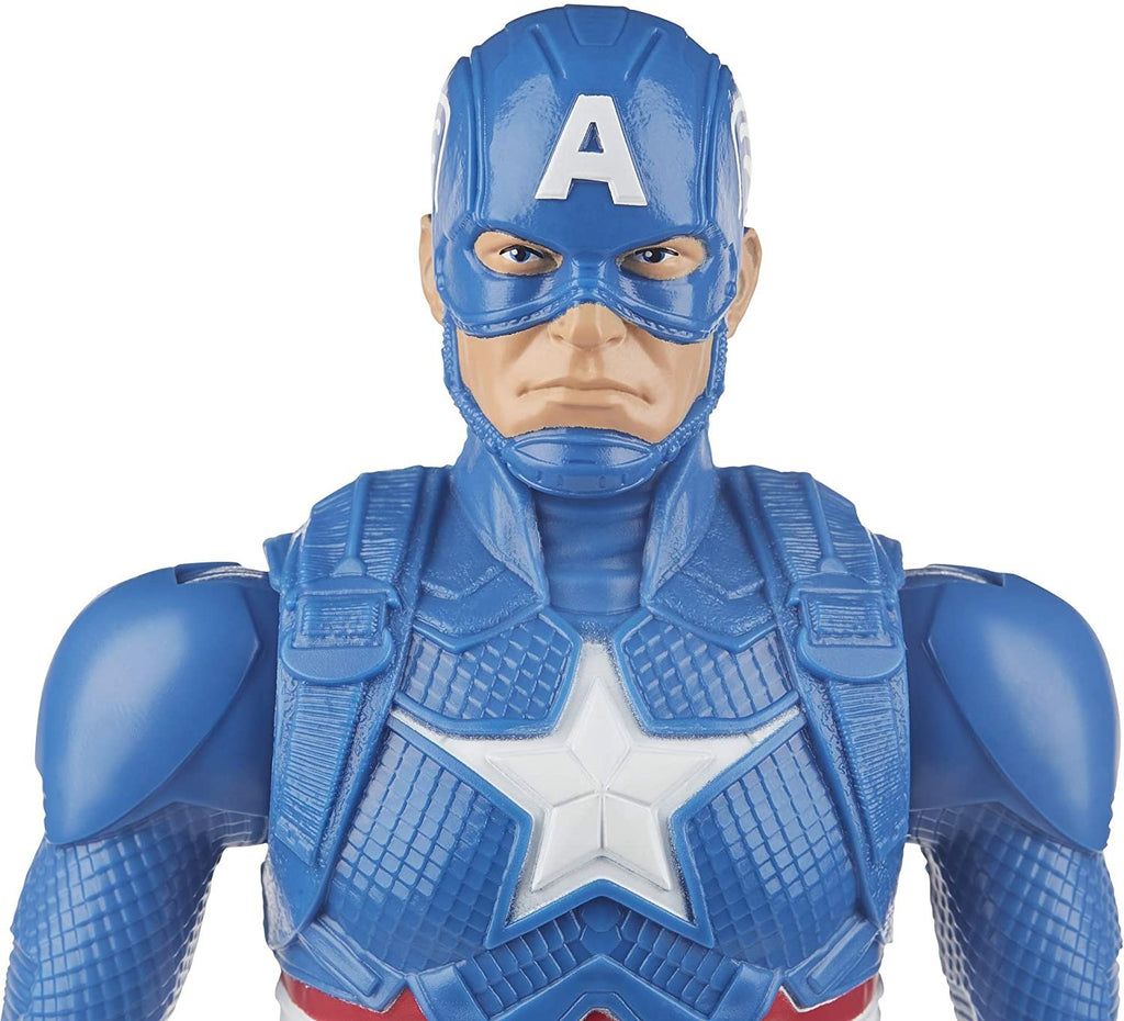 Avengers Marvel Titan Hero Series Blast Gear Captain America Action Figure