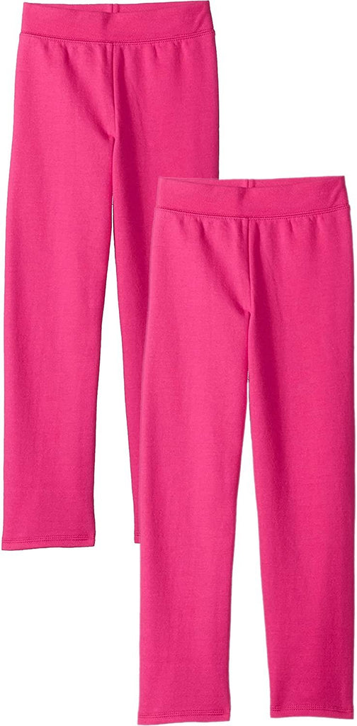 Hanes Girls' Open Leg Fleece Sweatpant (2-Pack)