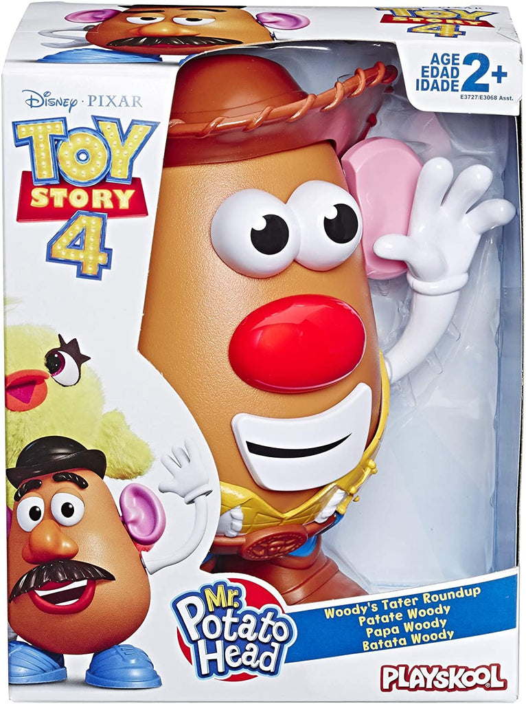 Mr Potato Head Disney/Pixar Toy Story 4 Woody's Tater Roundup Figure Toy for Kids Ages 2 & Up, E3727