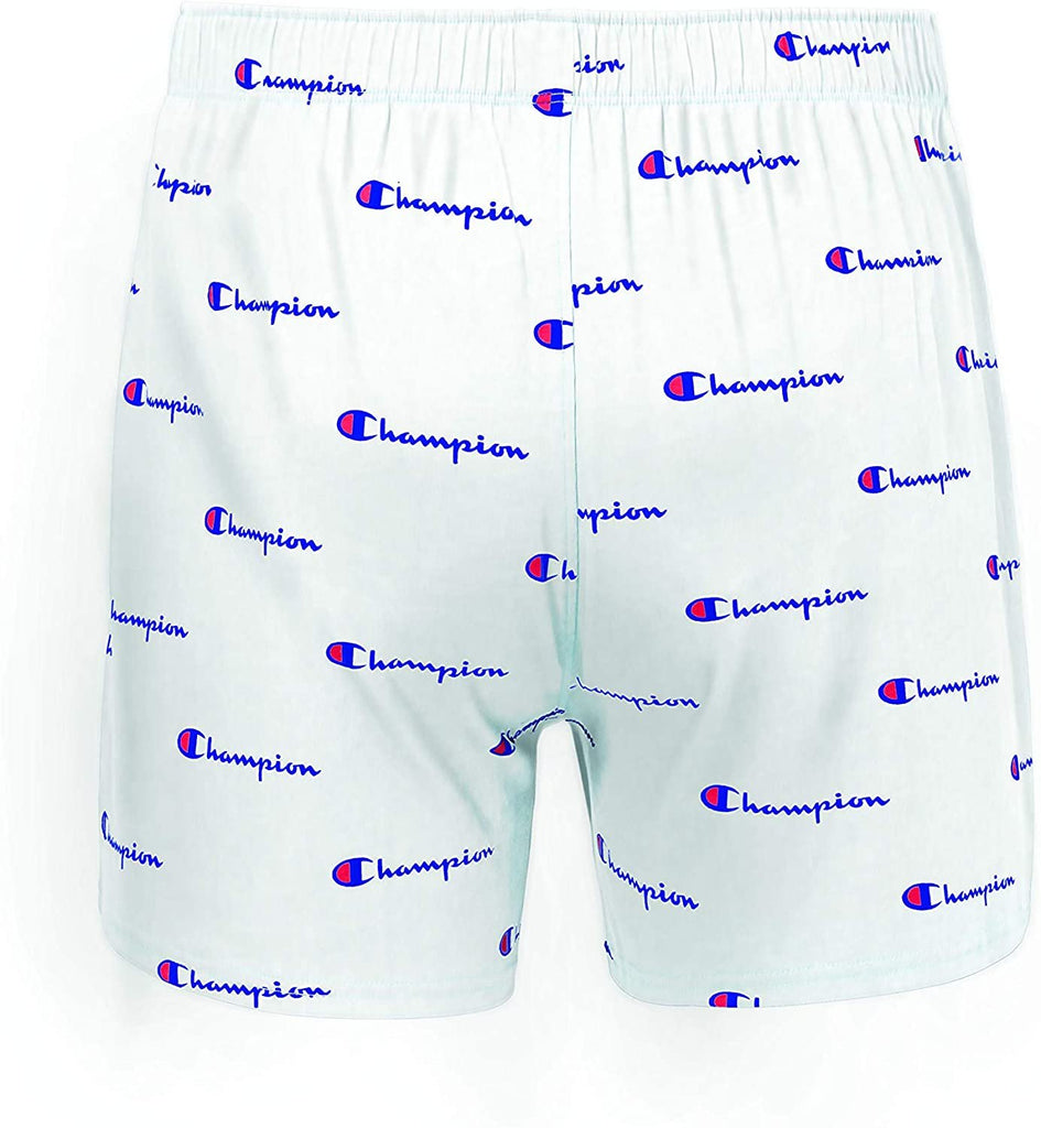 Champion Men's C Script Knit Boxer