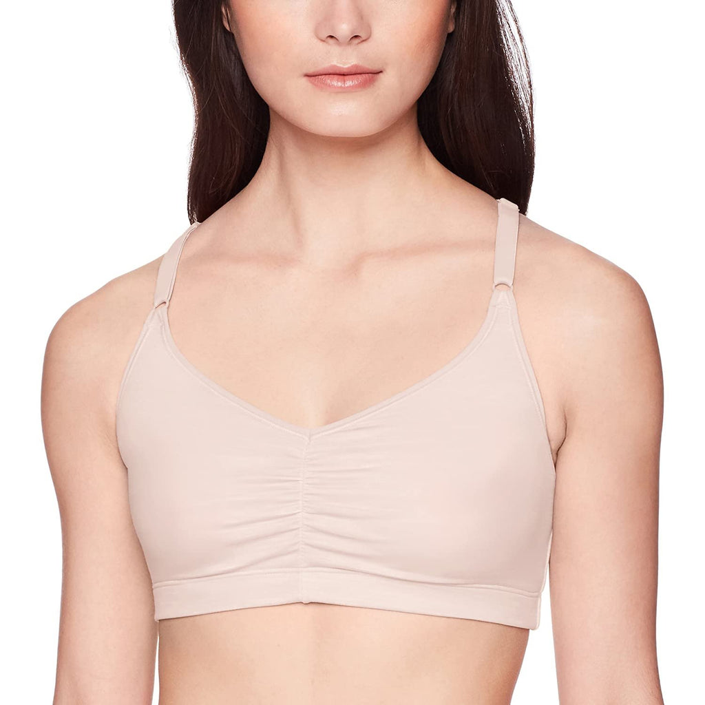 Hanes Women's ComfortFlex Fit T-Shirt Soft Wirefree Pullover Bra Bra