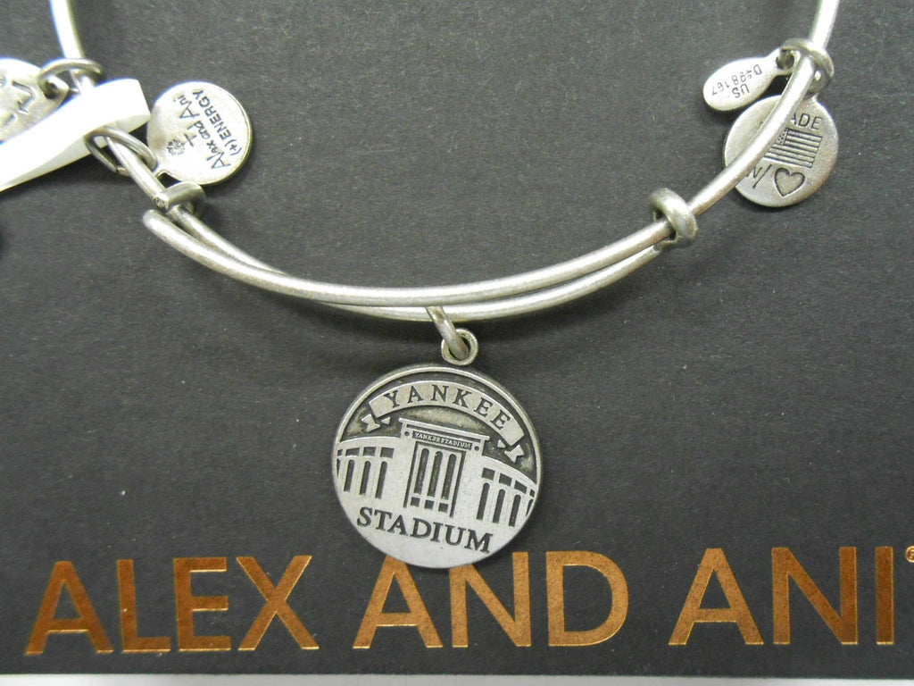 Alex and Ani Yankee Stadium Expandable Bangle Bracelet