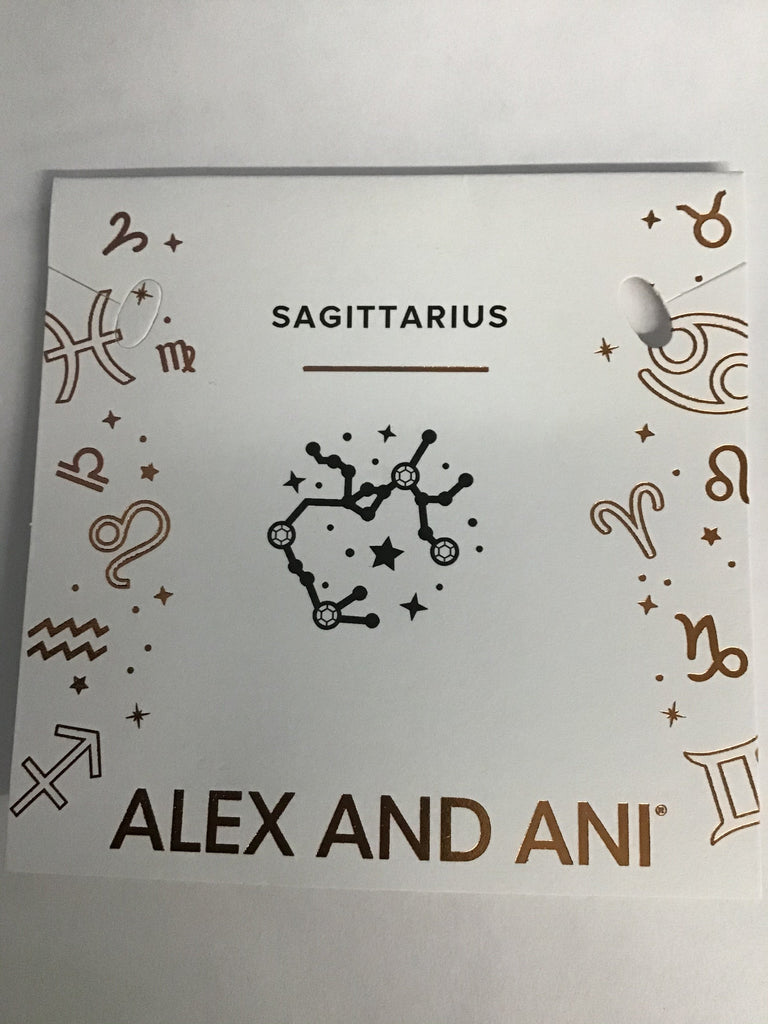 Alex and Ani COLOR INFUSION, SAGITTARIUS EWB, SS Bracelet New In The Box