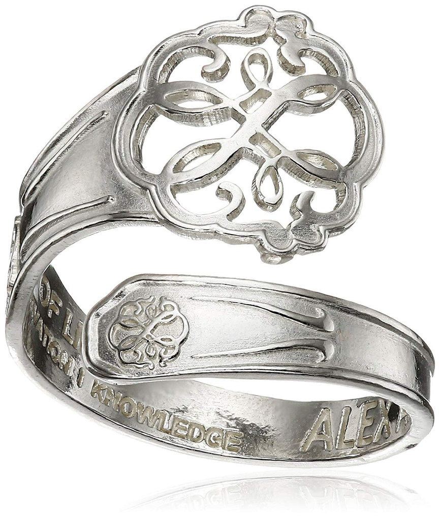 Alex and Ani Spoon Path of Life Ring, Size 7-9