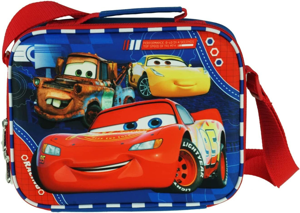 Ruz Disney Cars Lighning McQueen 3-D EVA Molded Lunch Box