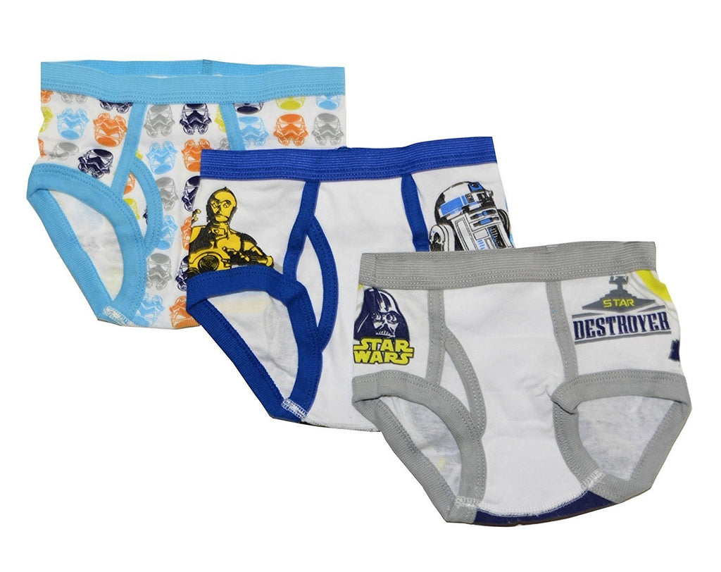 Star Wars Toddler Boys 3 Piece underwear Briefs