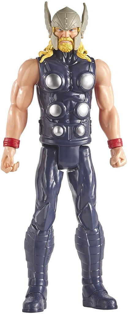 Avengers Marvel Titan Hero Series Blast Gear Thor Action Figure, 12" Toy, Inspired by The Marvel Universe, for Kids Ages 4 & Up