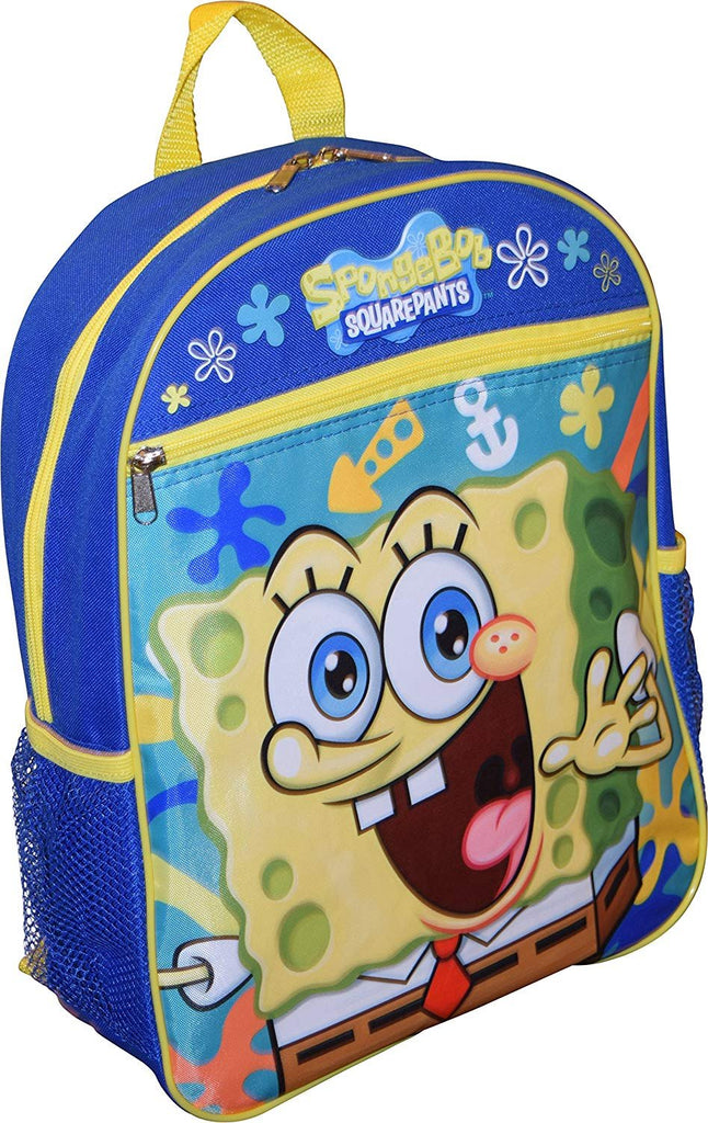 Nickelodeon Sponge Bob 15" School Bag Backpack