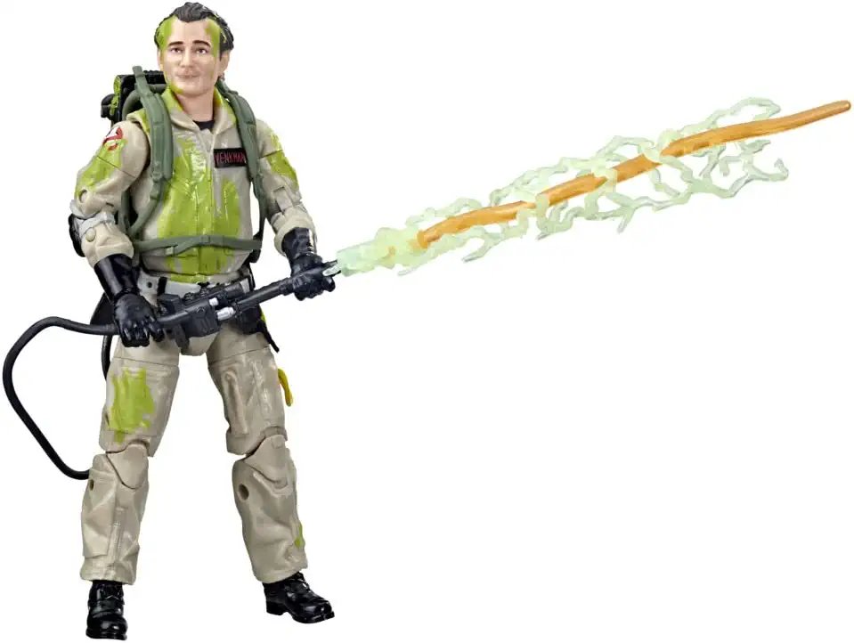 Ghostbusters Plasma Series Glow-in-The-Dark Peter Venkman Toy 15-cm-Scale Collectible Classic 1984 Ghostbusters Figure, Kids Ages 4 and Up, Multicolor, F4848