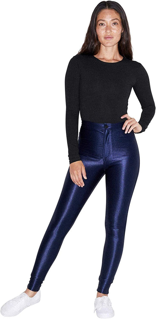 American Apparel Women's Cotton Spandex Long Sleeve Bodysuit